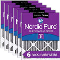 18X30x1 29 Air Pleated Carbon X Furnace 3/4 Plus 3/4 Filters Pack X (17 6 8 MERV 3/4)