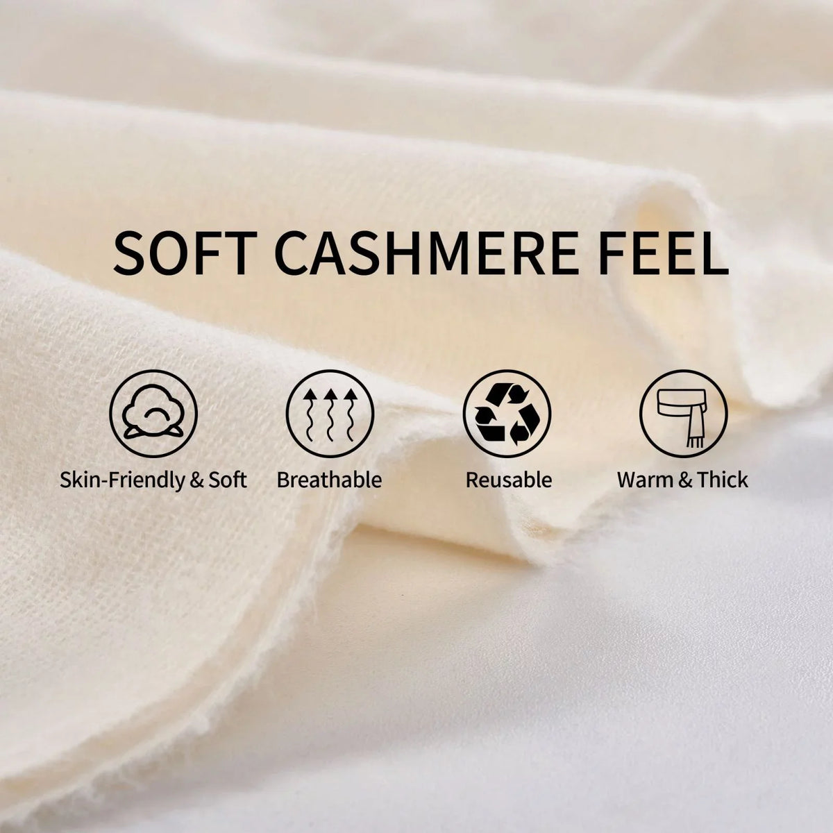Soft Wrap Feel Cashmere Warm Scarves Women Large Mardi Scarf Gifts- Bingfone Shawl Print Gras Winter Art For Elegant