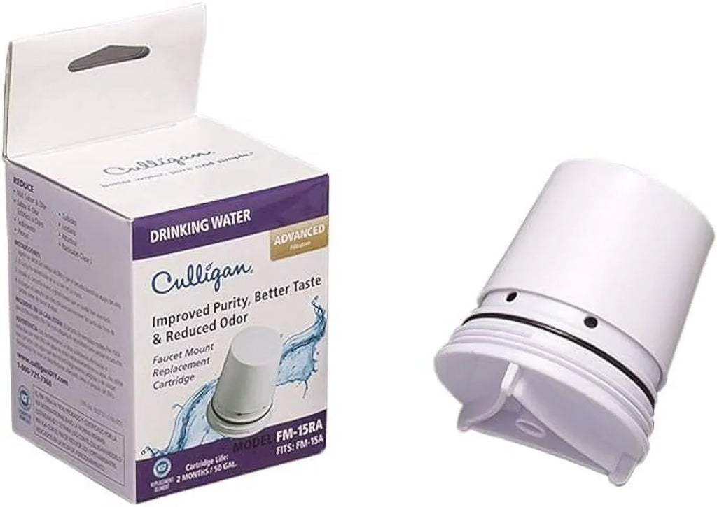 Replacement liquid 200 Cartridge, Filter White Gallon, FM-15RA Culligan Faucet-Mount