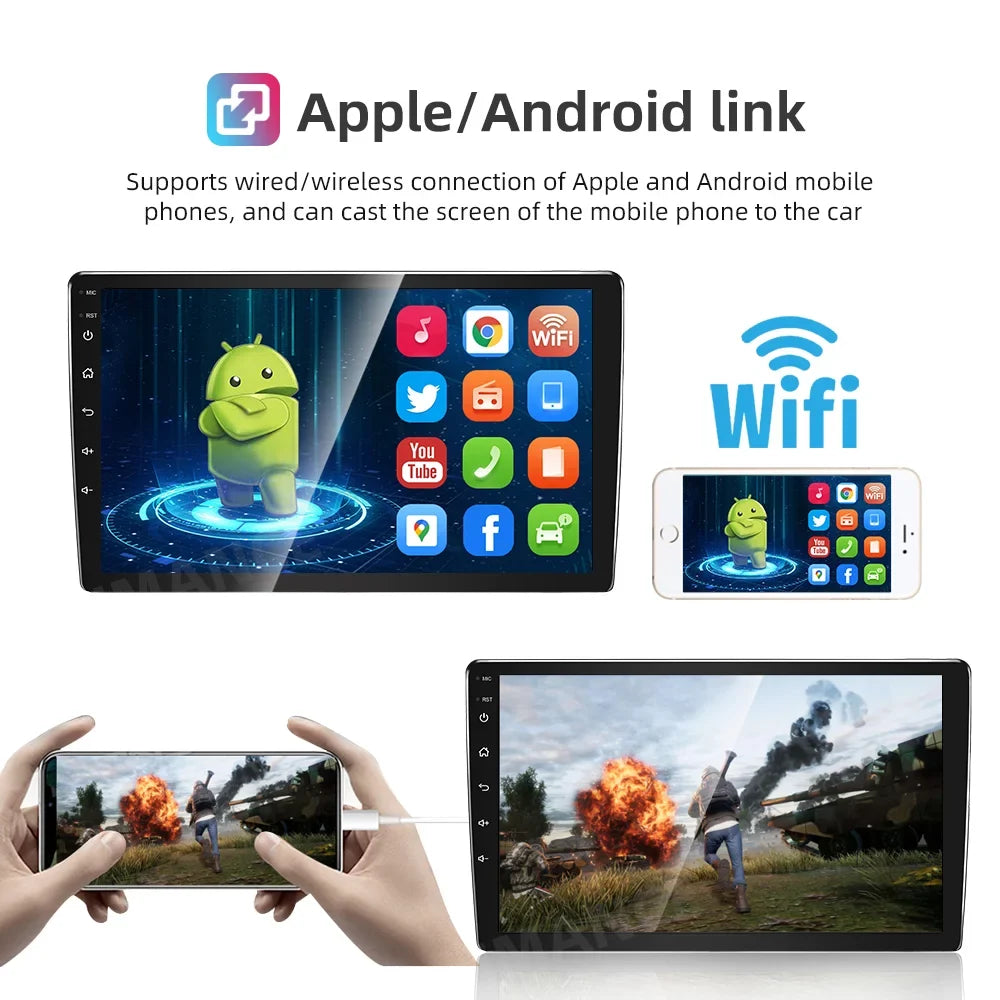 11 Stereo for Navi Radio with carplay/Auto Backup Android Camera Carplay 2007-2012 GPS Car Escape