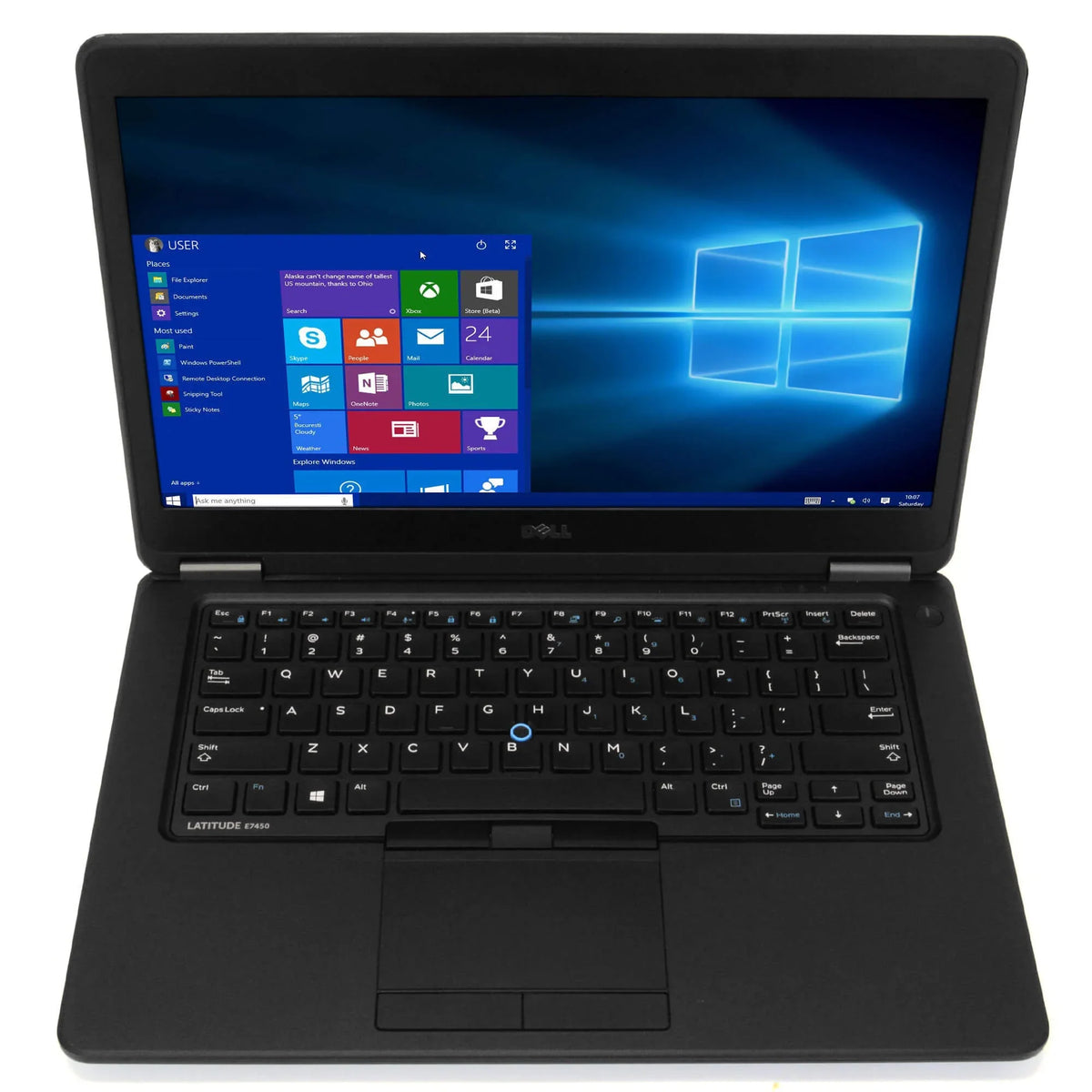 Screen GHz Laptop Drive, 10 State 64Bit, 8GB 5, Core Gen DDR3 240GB 14"" Professional Intel Windows (SSD) Solid E7450 Drive Latitude SSD Used" Dual 2.90 i5 Computer, RAM, Hard "