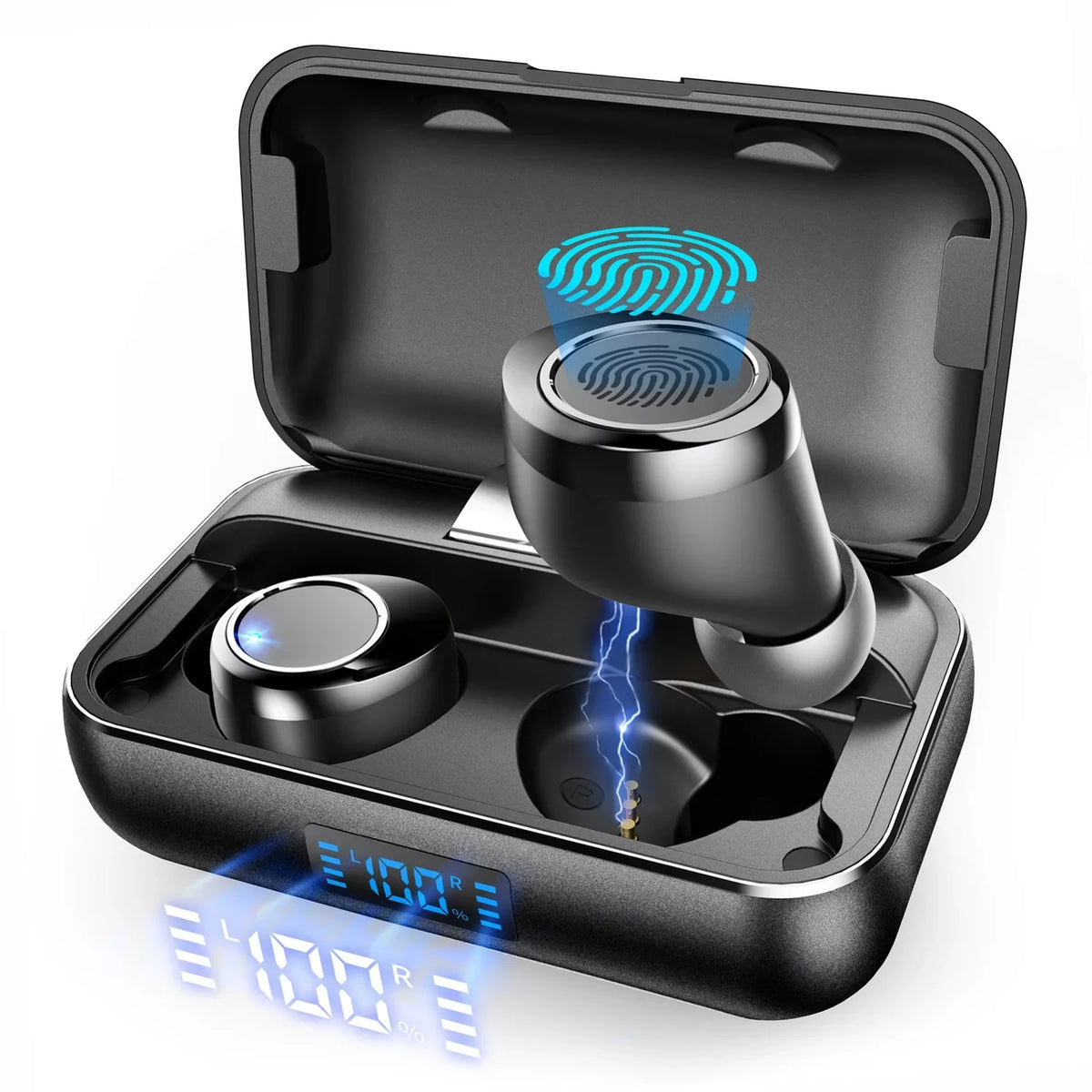 X100, for Mic Stereo (2020), Earphones (2019), Wireless Case w Earbuds True LED A7Q (2021) (2020) Motorola Headphones Moto Endi Razr TWS E Display Edge 5G, Charging 3.1, One Nokia 7.1, - C5