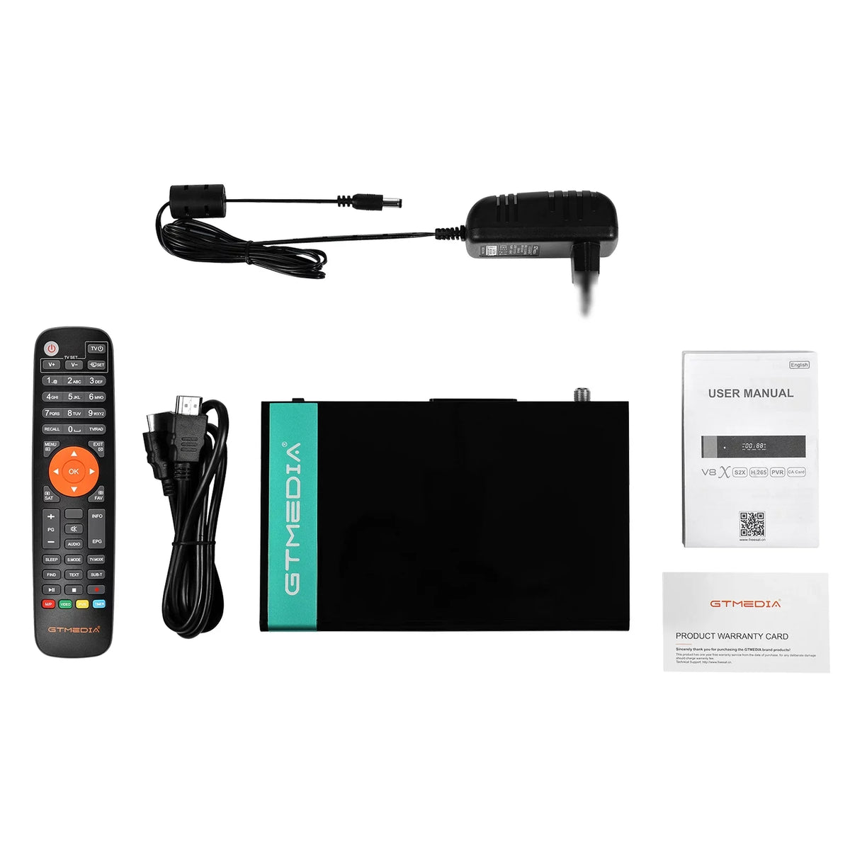 Built-in CA DVB-S/S2X Slot Card GTMEDIA Receiver, 2.4G Signal V8X LA WiFi,