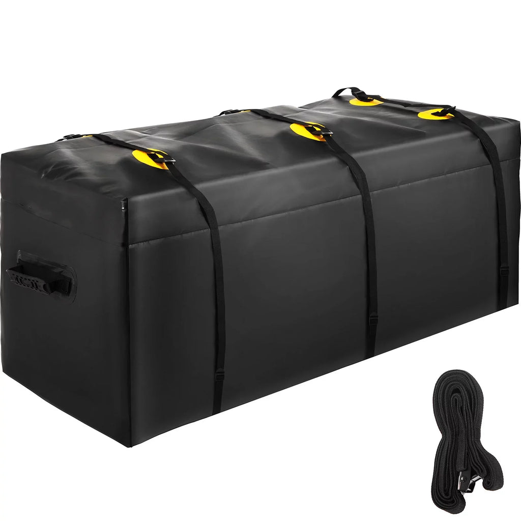 for Bag, PVC, Bag SUV Hitch Feet), Cubic Hitch Vans Carrier Truck Waterproof BENTISM Reinforced Straps, Heavy 840D Car Cargo (22 Duty with Hitch Cargo Carrier Fits Basket 60"x24"x26"