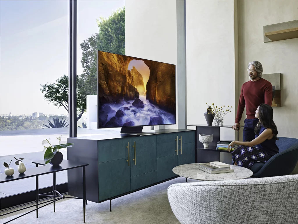 QLED (2160P) Smart TV 4K HDR Ultra Model) 65" Class HD QN65Q90R (2019