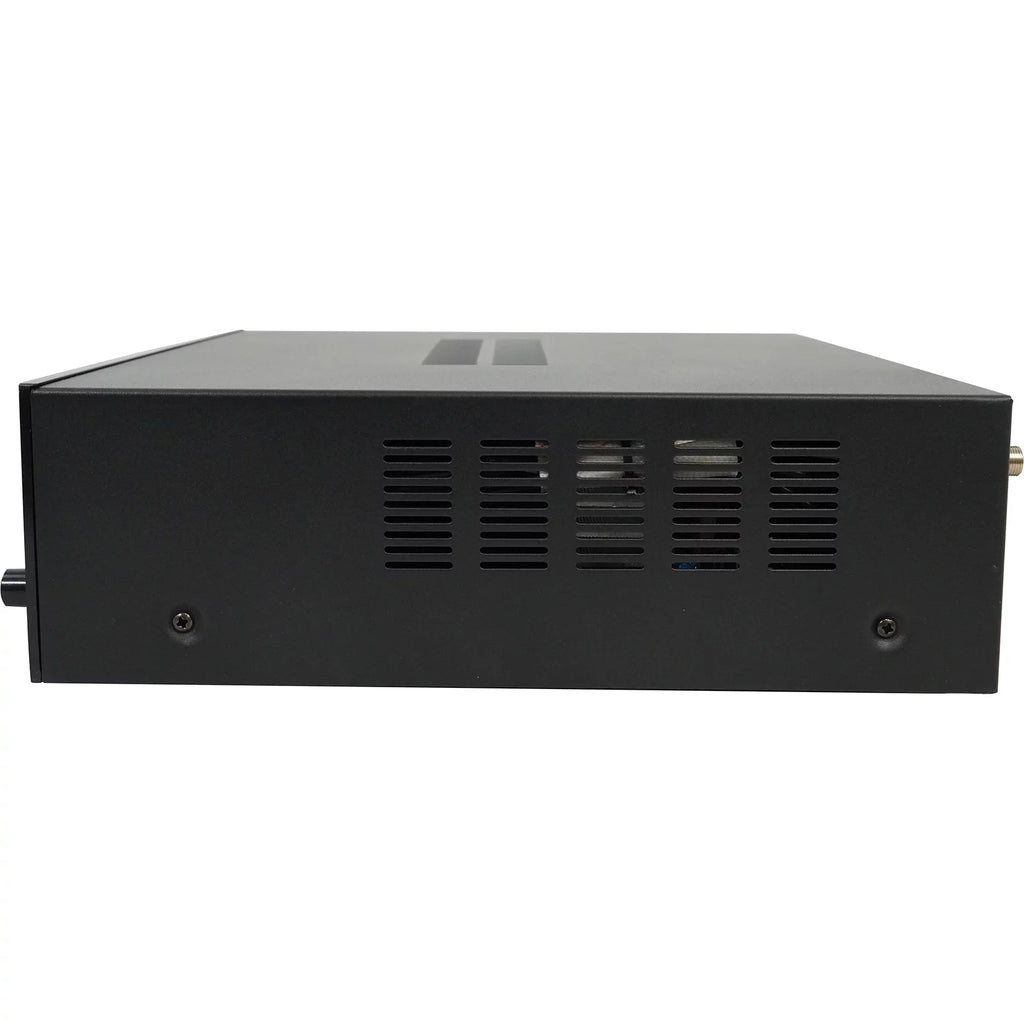Wall Audio Rockville Kit 4-Room Home Speakers Receiver+(8) RPA40BT Black Slim