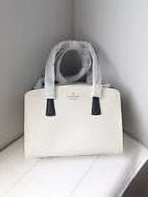 Comparts 3 Satchel Bag Leather KATE Warm Blush Perry SPADE Beige Purse NWT KB673