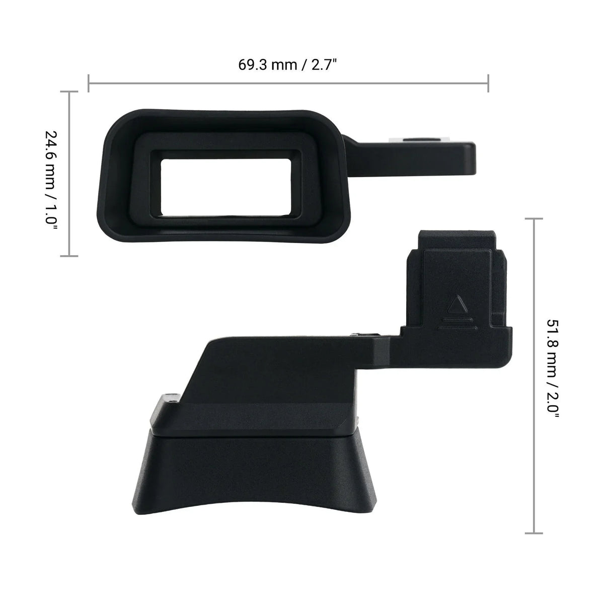 for Alpha 7C Eyecup Extend Camera ILCE-7C A7C Eyepiece Viewfinder