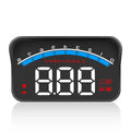 3.5" Universal Head HUD Carevas RV Auto ODB Speed/liquid SUV Up Tachometer Speedometer Projector II Truck Car Display M6S LED Display Temperature/Voltage