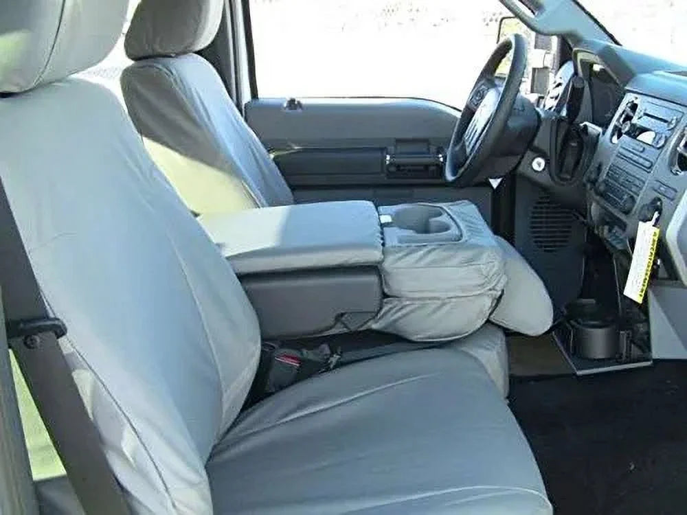 2011-2017 20 in Taupe Bottom Split XL Twill 40/20/40 Console F480 with and F150-F550 Opening Seat Center Opening