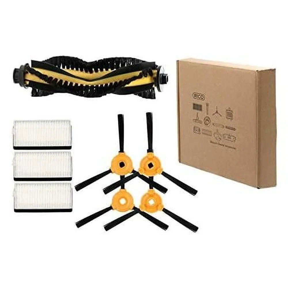 & & N79S | Sets Efficiency Brush Filters, N79S 3 Side Brushes, N79 DEEBOT Main High N79 For 4 Of Kit Replacement 1