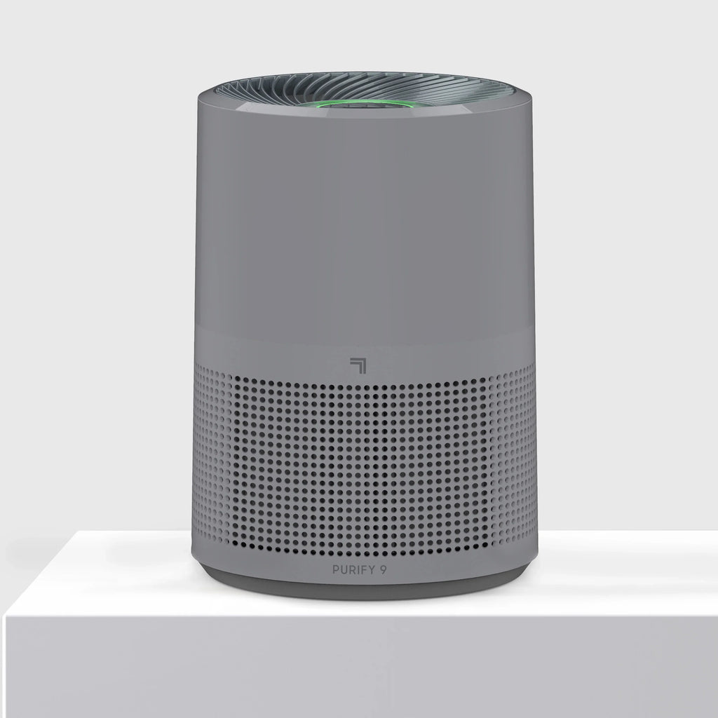 True Gray Sharper Ft., Covers Air up Purifier, to (New) Sq. HEPA 350 Image