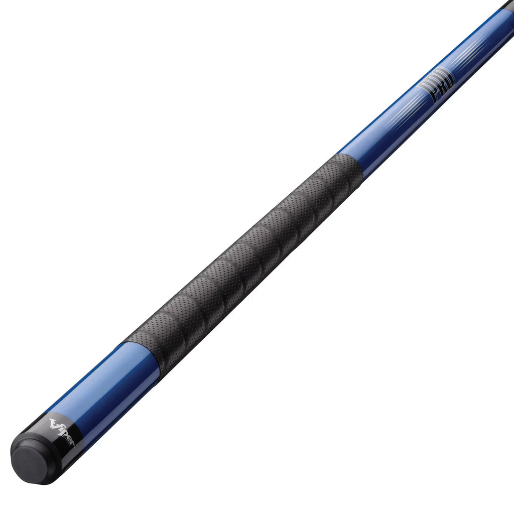 Ounce Grip Viper Pro 2 58" Cue, 21 Sure Blue, Billiard/Pool Piece,
