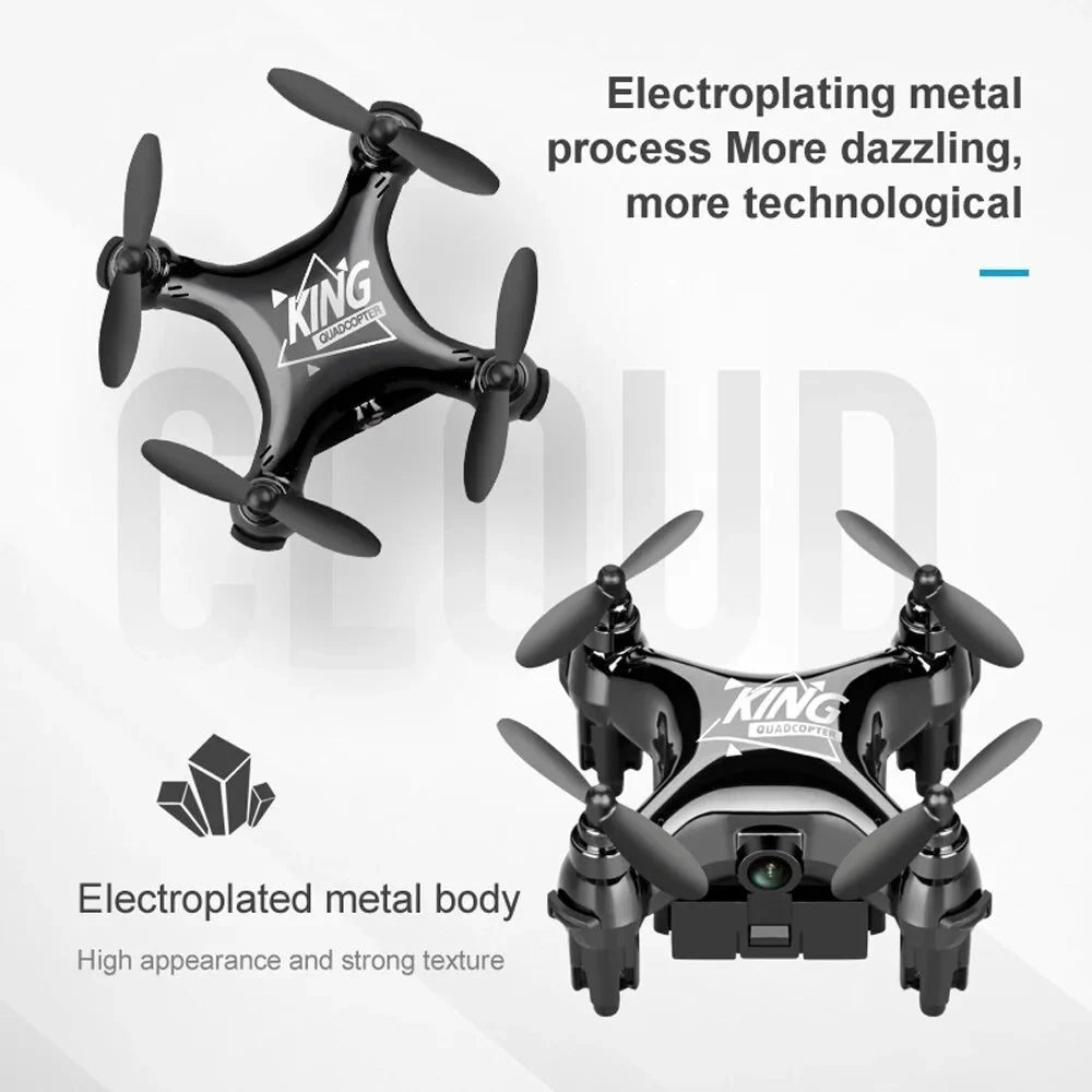 Aircraft Mini Drone Batteries,Headless Beginners and One HD With for RC Suitable 2pcs K01 Quadcopter Kids,RC Toys for Gift Landing and Drones Take-off Camera Click Foldable