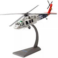 Hawk (Sea Airplanes version) for Display Hawk UH-60 helicopter Aircraft Diecast Military Model Collection Model Classic 1:72 Black Fighter USA
