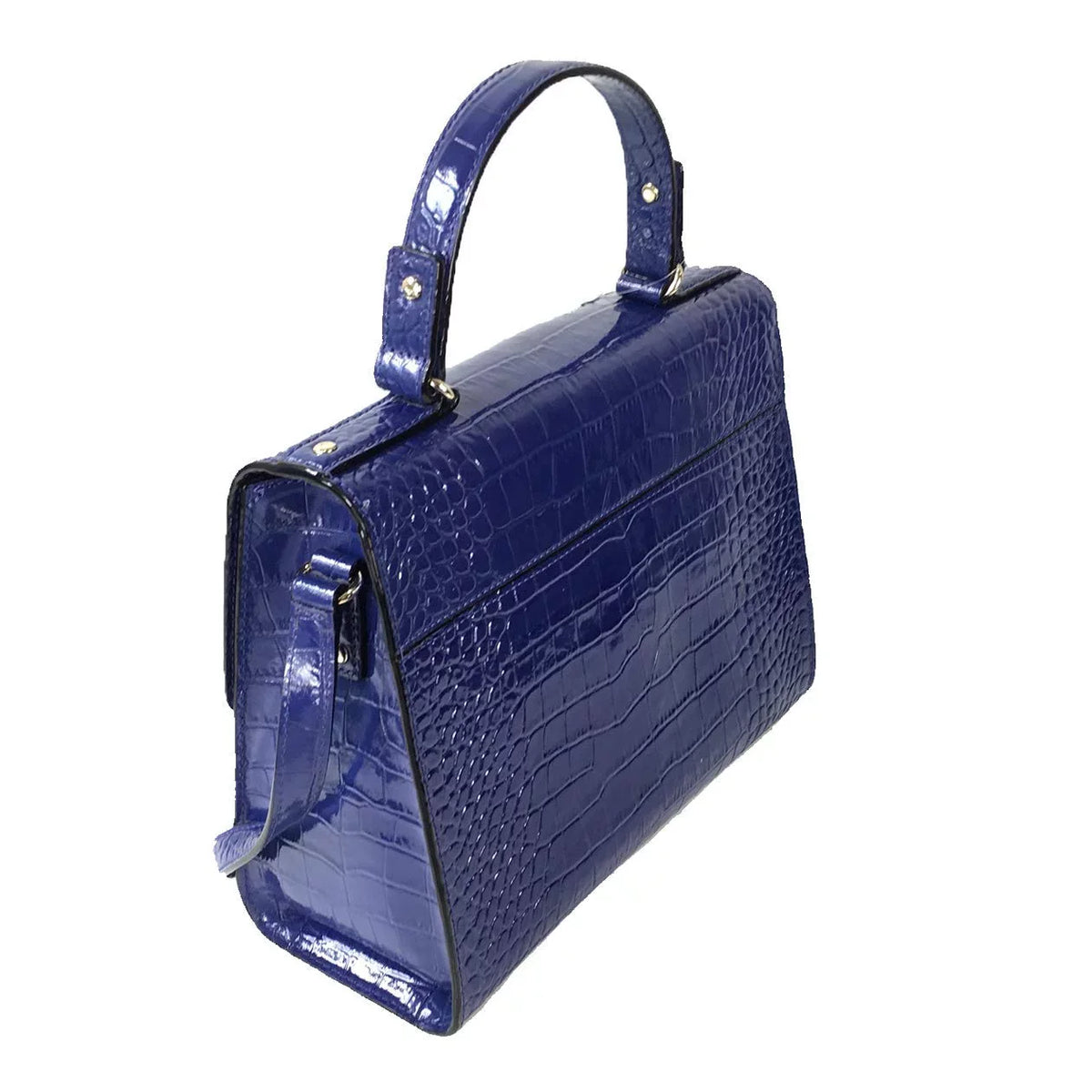 Asilah Knightsbridge Croco Kate Spade Satchel, Doris New Leather York Blue