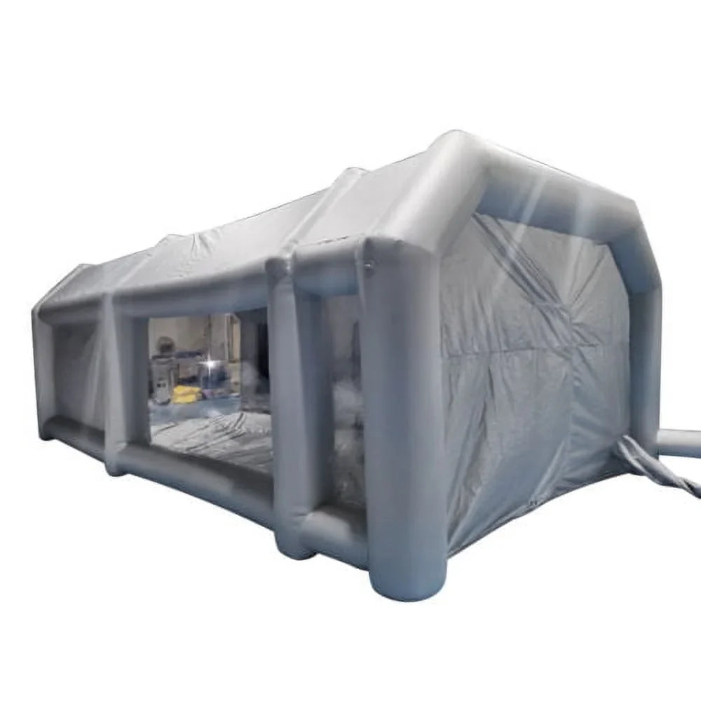 Paint Car Filter Tent Booth Inflatable Spray Cabin 28x15x10FT Portable Air
