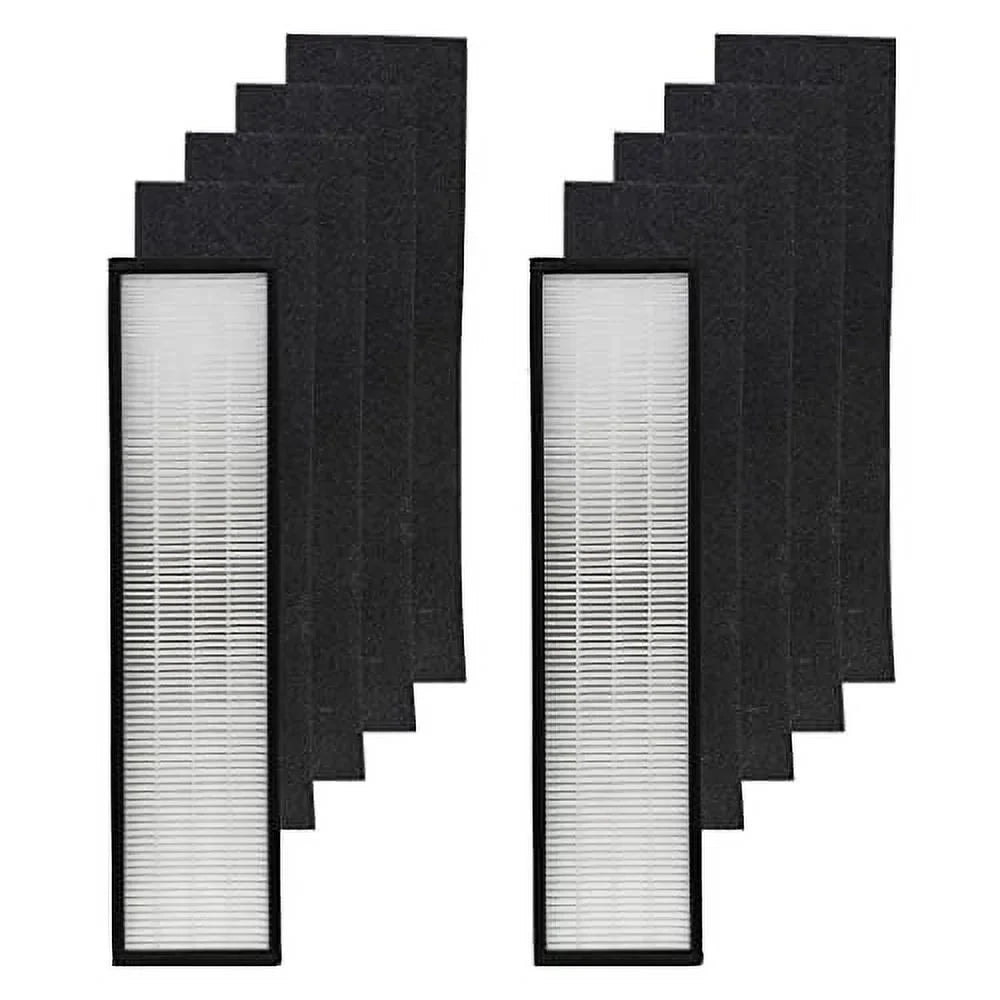and FLT5000 4 Pack Carbon dimension - – 2 Carbon Filter HEPA Filter Purifier Compatible Replacement GermGuardian with Filter-Monster 8 HEPA Filter Set, with C Air Pre-Filters