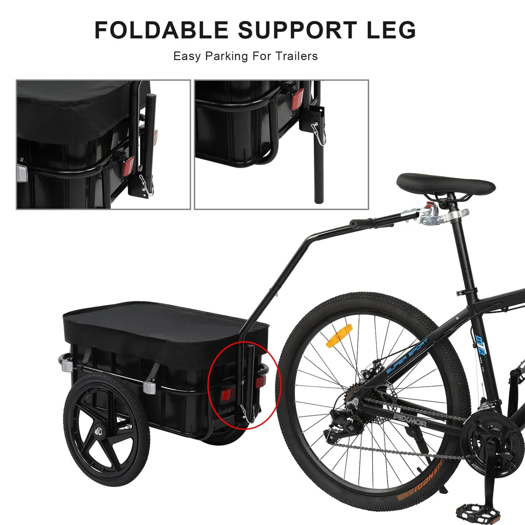 Waterproof W/Universal Bicycle Trailer Bike PEXMOR Wagon Coupler Cargo Cover Trailer, &