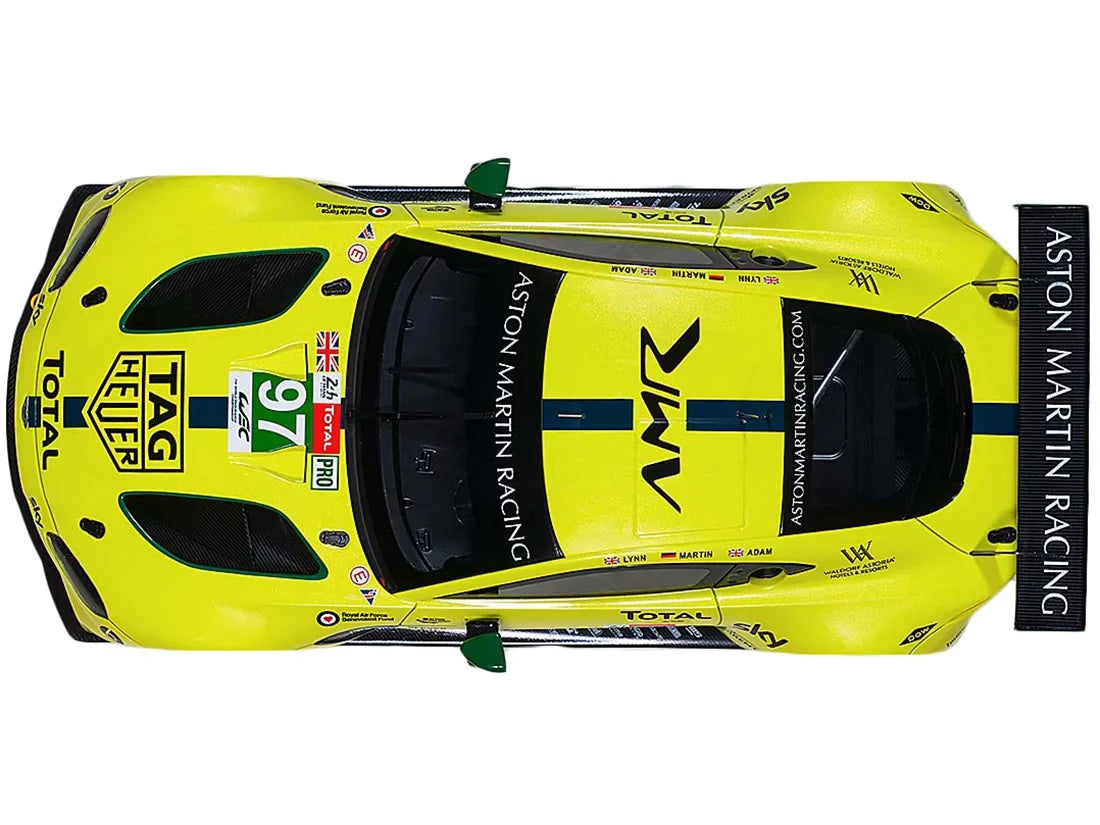 Martin Lynn Vantage Mans Aston - - Car Autoart GTE 2018 Diecast 1/18 Adam Le Model #97 by PRO Martin