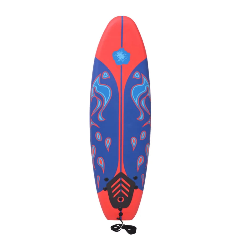 Buyweek 66.9" and Blue Red Surfboard