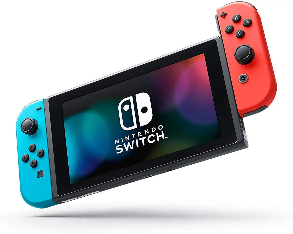 12 Carrying Blue&Red + Month Nintendo Membership Case Switch Neon Joy-Con +