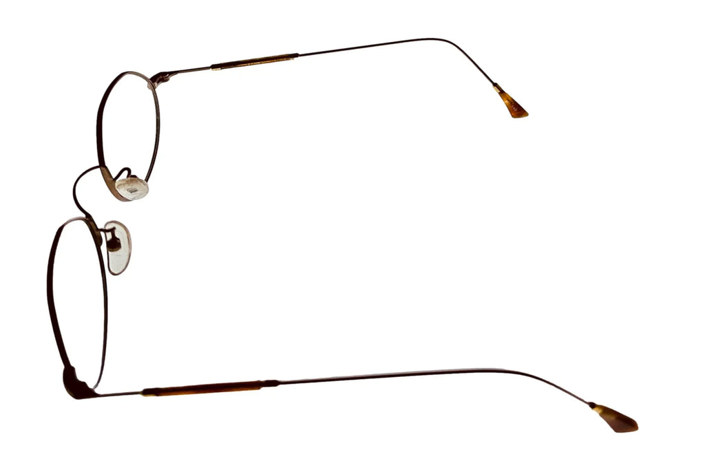 Eyewear Frame Gold Bob Tortoise BM777 47mm Mens Oval Antique Mackie