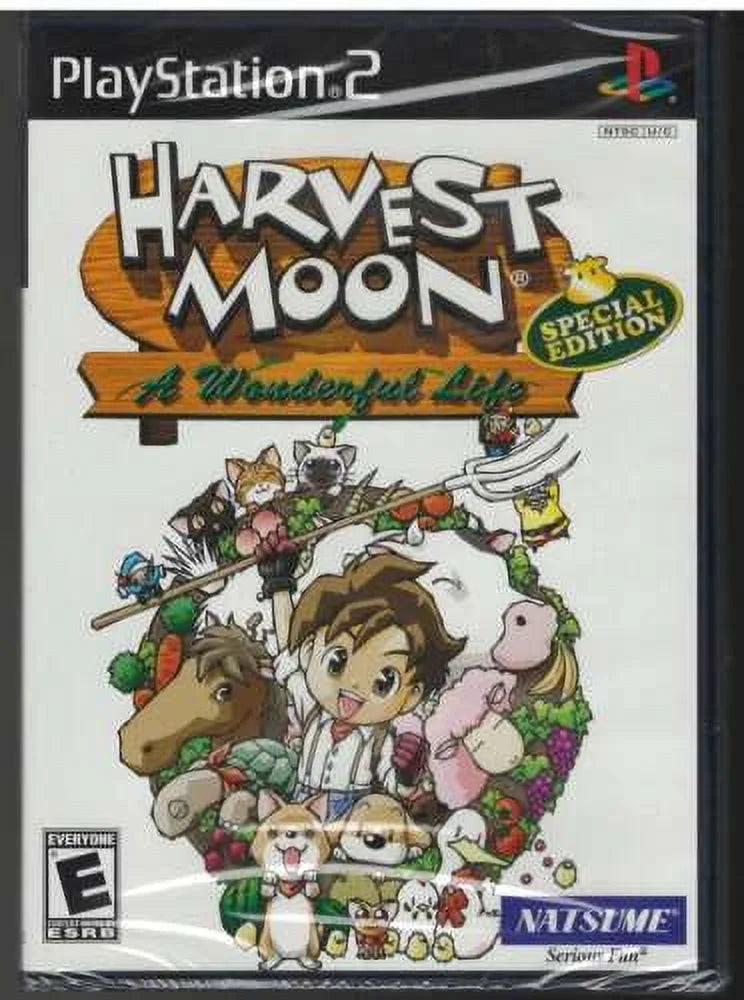 Life US Sealed Harvest (Brand Wonderful New Moon: Version Factory A PS2