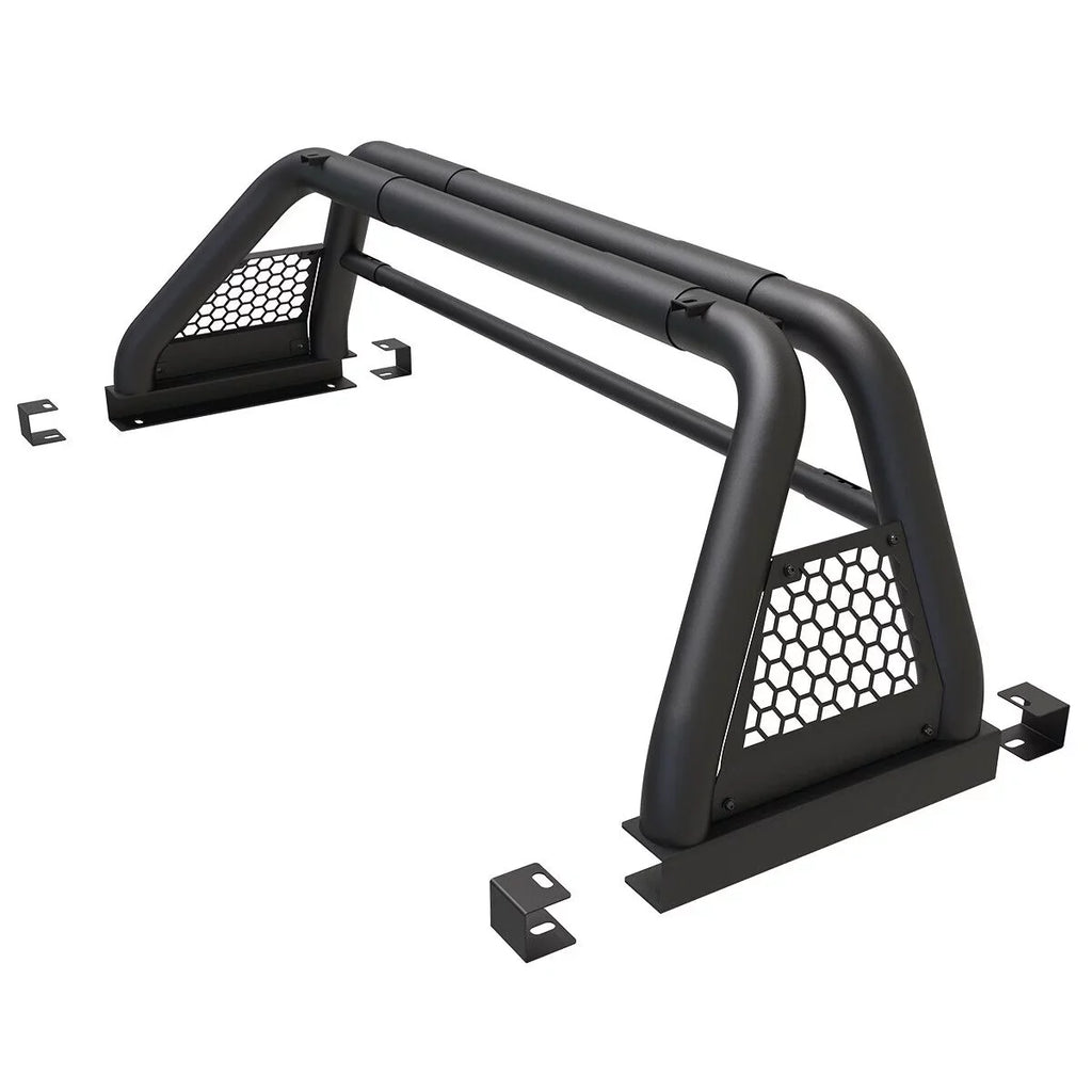 62.9-74.7" Ranger Bar 2019-2023 Rack Chase For Adjustable Sport Bed Truck Fit Roll Bar