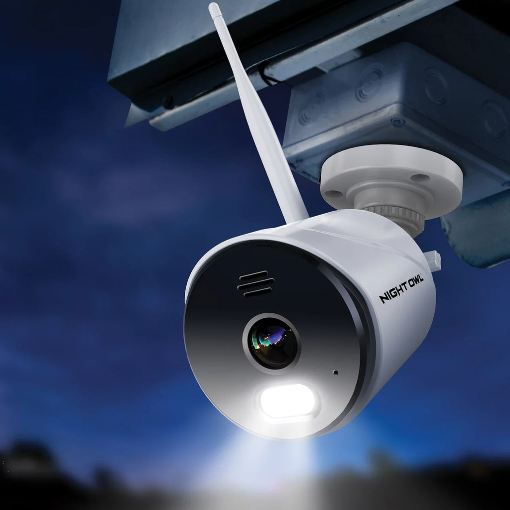 Owl Spotlight Night Wi-Fi Bullet Cameras Surveillance IP 1080p HD