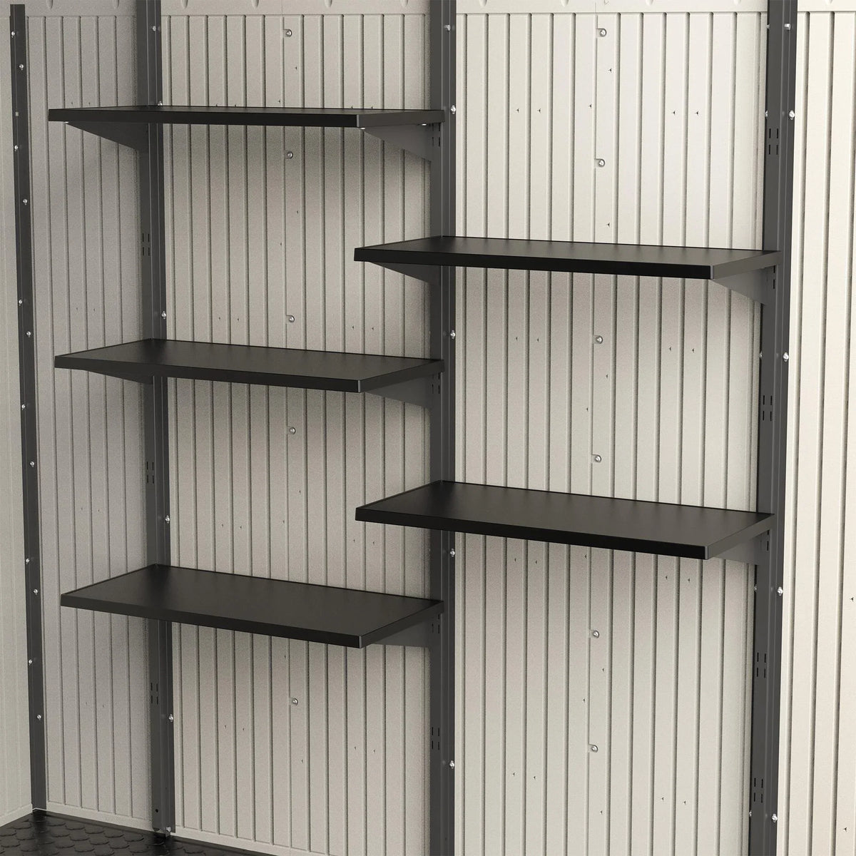 Lifetime Kit (60447) 5-Piece Shed Shelf 14x30 Accessory Accessory