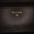 Bag Crossbody (Good) Authenticated on Chain Leather Studded Wallet Calf Black Unisex Pre-Owned