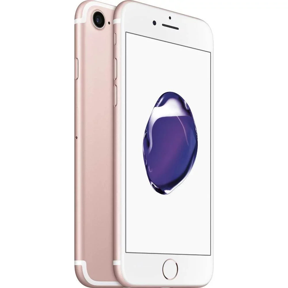 (Refurbished) 128GB iPhone 7 (Cricket Restored Gold Wireless) Rose