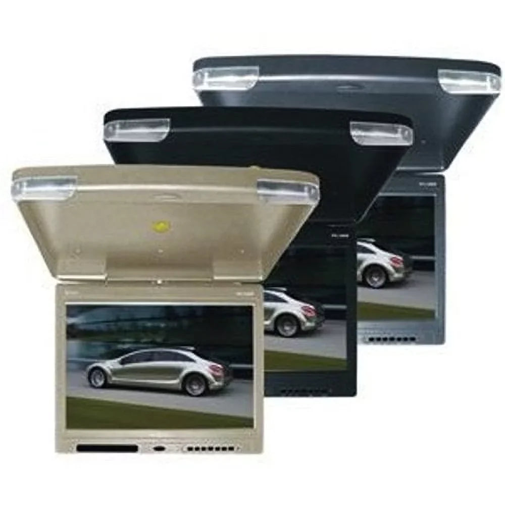 with (Grey) Down Overhead Flip Built-In Transmitter PFL166IRG Monitor IR TFT/LCD Absolute 16-Inch
