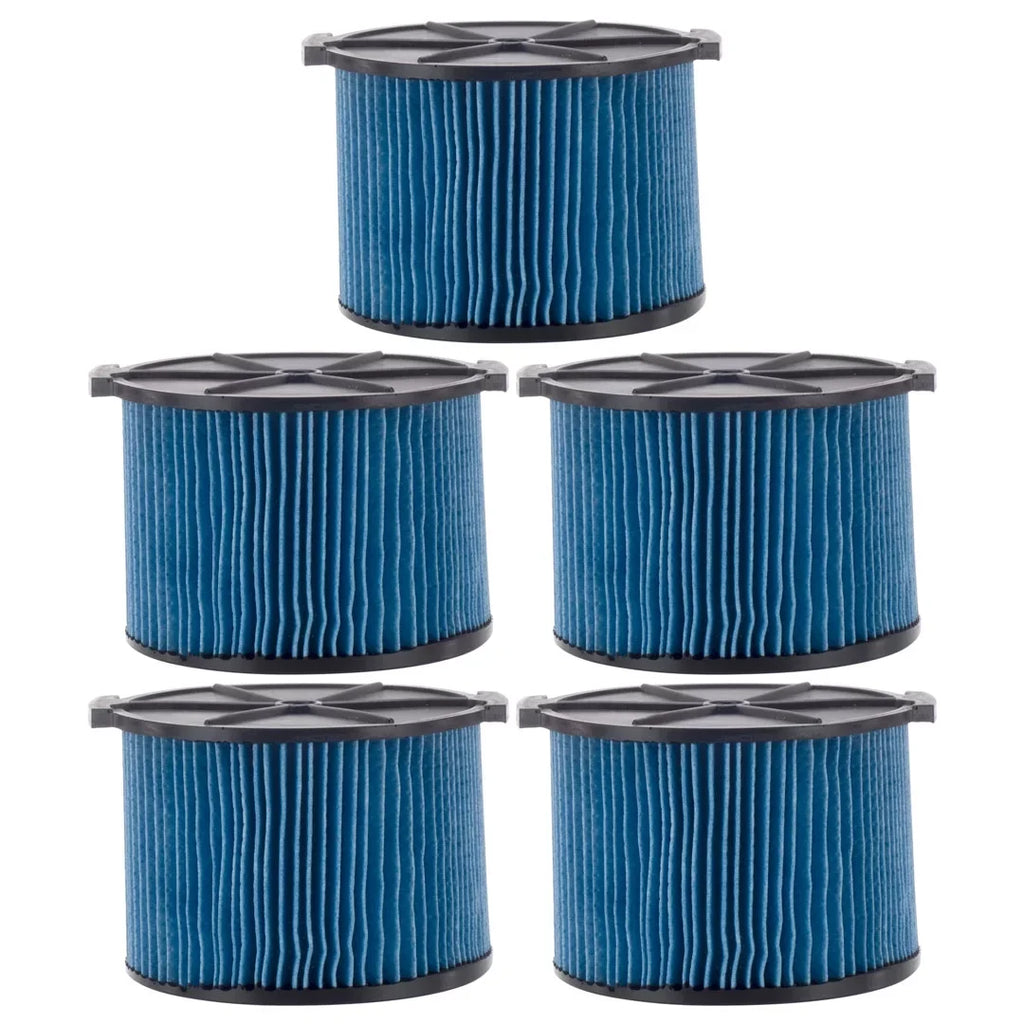 3-Layer with Gallon RIDGID Part & Filter 26643 Replacement Dust 3-4.5 Pack 5 VF3500 Vacuums Dry Fine Cartridge Compatible Portable Wet