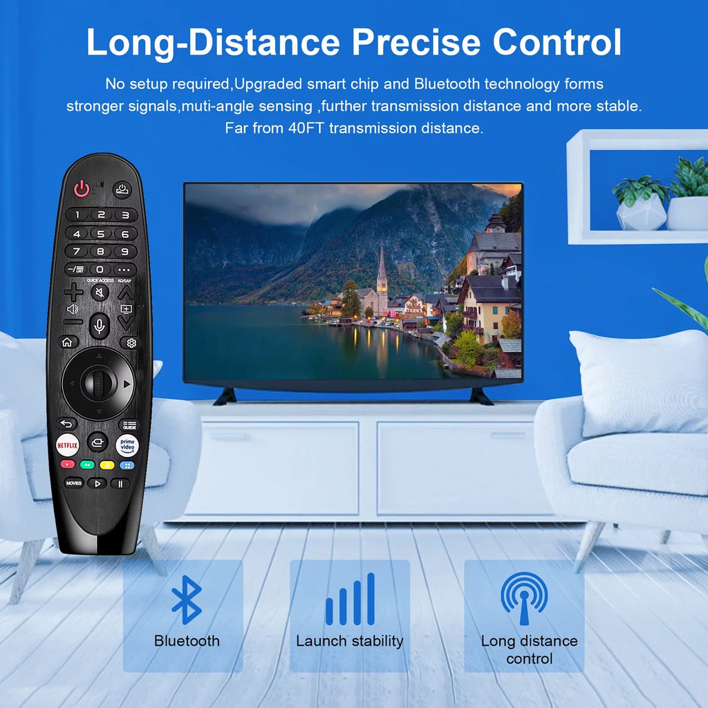 Voice Prime OLED Replacement Pointer Video Keys, QNED Netflix 8K Control Remote /Alexa, 4K Hot AN-MR20GA Function NanoCell and New with LG UHD for Models Magic