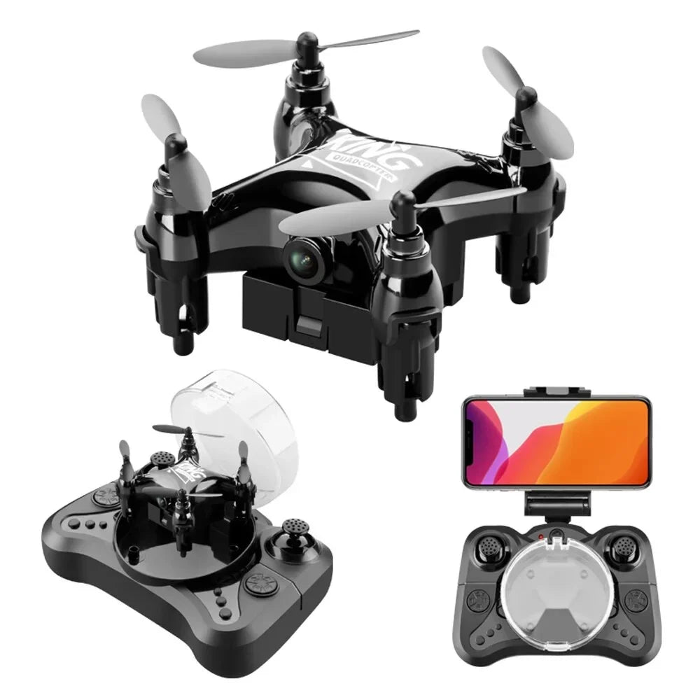 Aircraft Mini Drone Batteries,Headless Beginners and One HD With for RC Suitable 2pcs K01 Quadcopter Kids,RC Toys for Gift Landing and Drones Take-off Camera Click Foldable