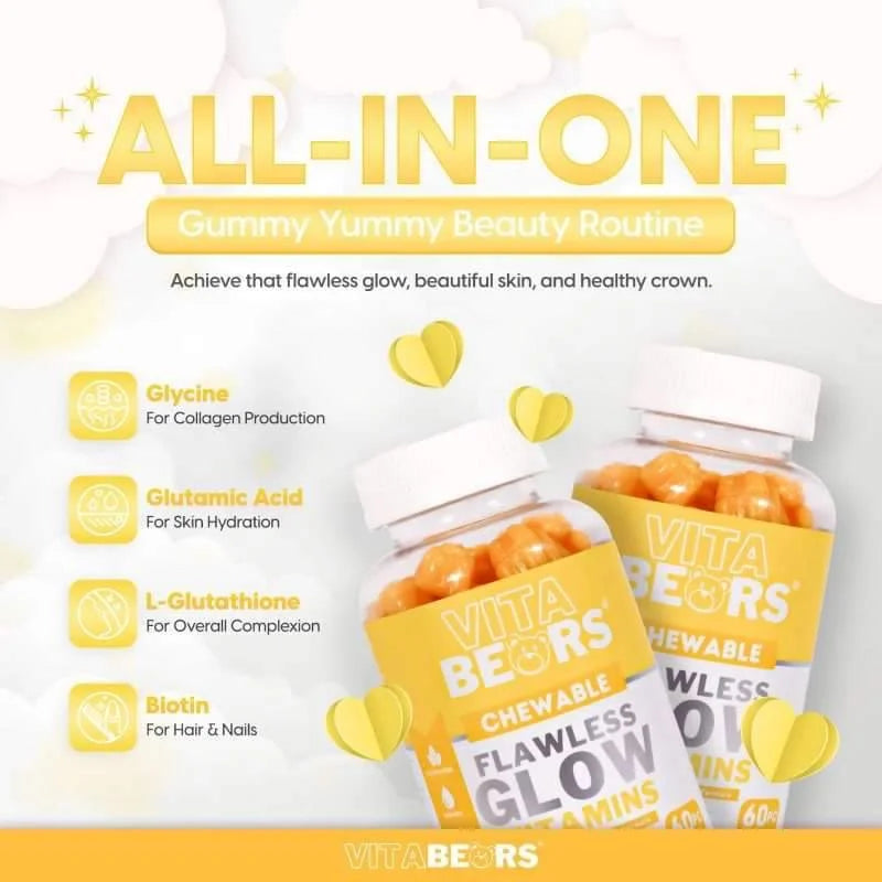 SKIN GLOW VitaBears Duo & FLAWLESS Vitamin