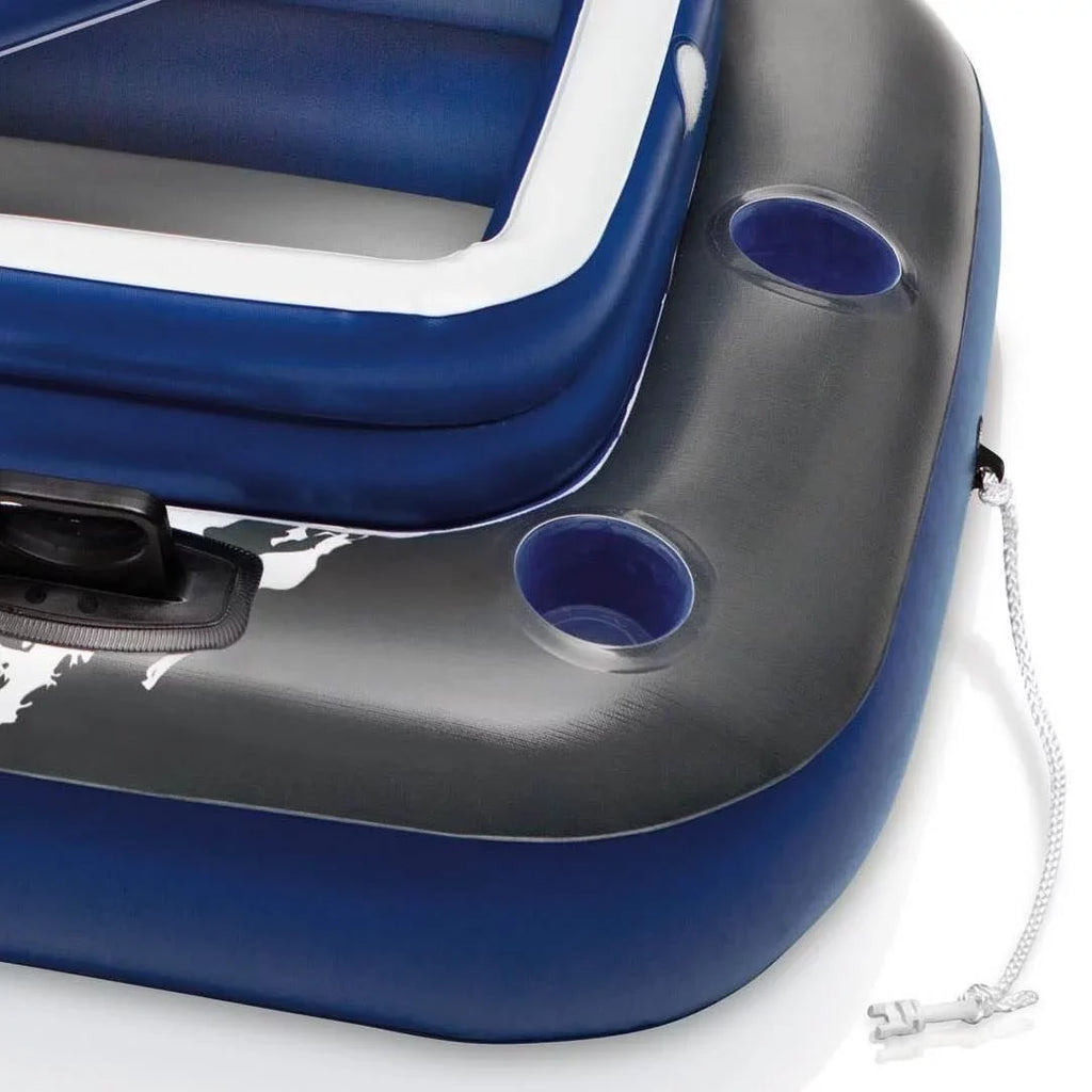 Floating (6 Pack) Connect Tube Inflatable liquid Run River Cooler Intex Lounge &
