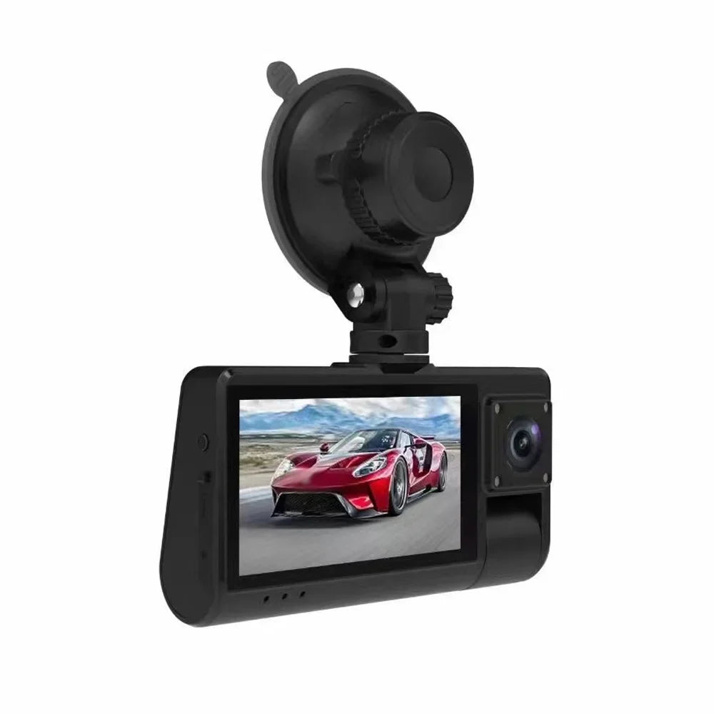 Camera, Angle Rearview - Connectivity Touch Driving Recorder WiFi Dash Recording, with Video Safety Screen Auto Mirror Cam - Clear Wide 3-in-1
