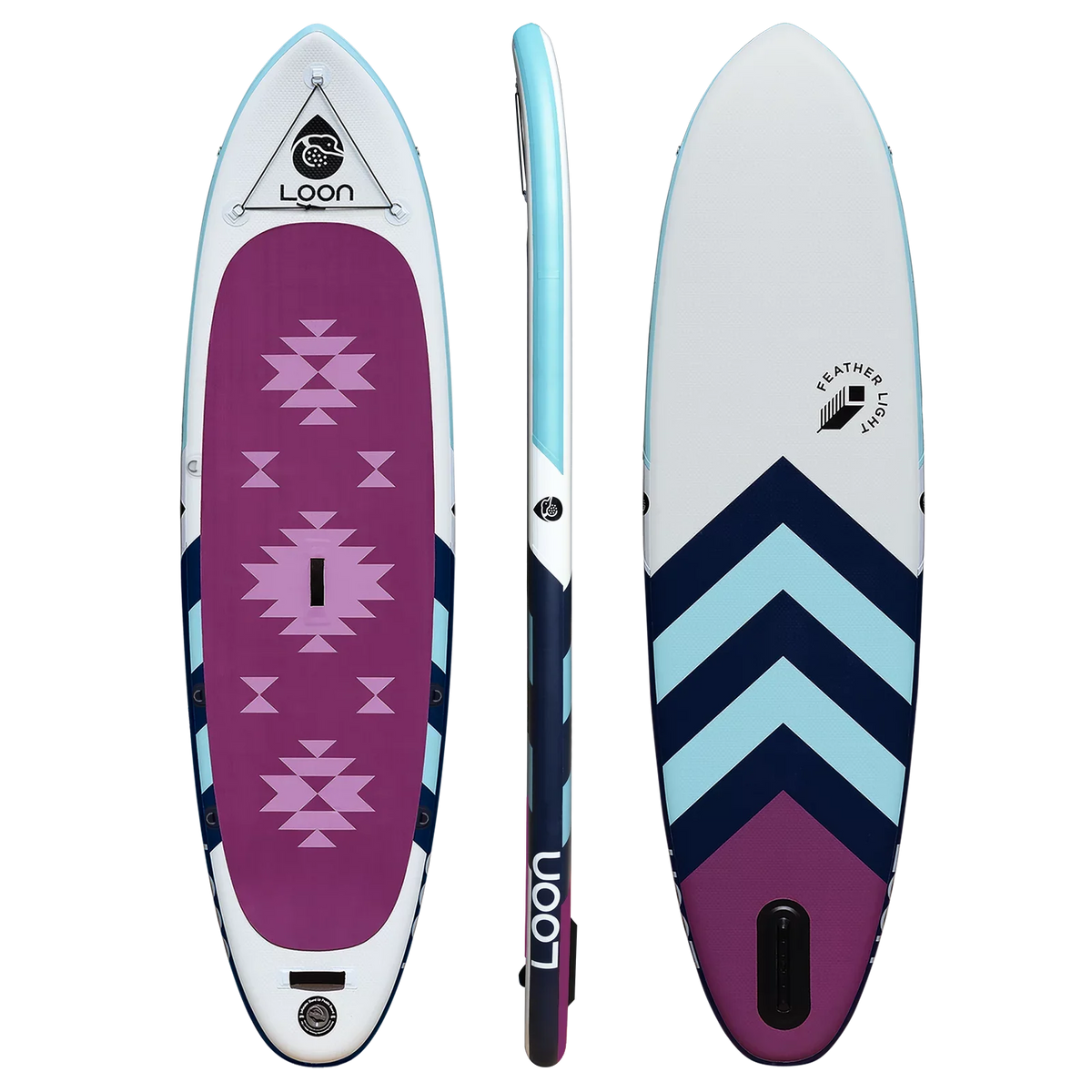 10'8" Inflatable Light Board Feather Paddle Fit Yoga