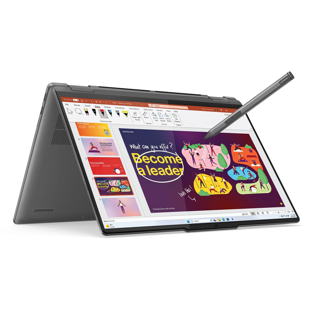 2-in-1 Laptop, 125U, Glass, Graphics, IPS SSD GB, 16" 1TB 7i Yoga