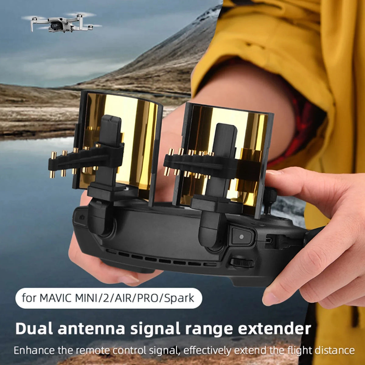 Signal Range Yagi-UDA Antenna DJI Mavic2/Mini/AIR/PRO For Booster Extender Drone