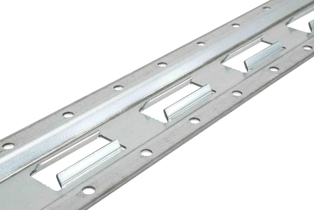 in E-Track Pack) (4 | Down Trucks, Made - Trailers, Rail on High Tie Vertical 5' Strength Vans Pickups, Steel, Bolt-On Galvanized USA Rail for Tie-Down Cargo
