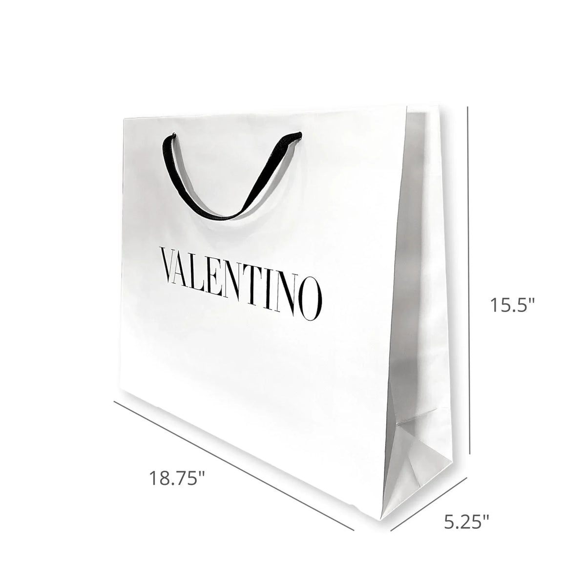 Garavani Medium White Packaging Gift Bag Designer Shopping Valentino