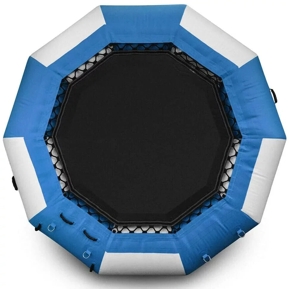 880lb 17Ft Bouncer Miumaeov Floated Beach Trampoline Pool liquid Ring Jump Inflatable 400kg/ Platform Float Swimming Jump