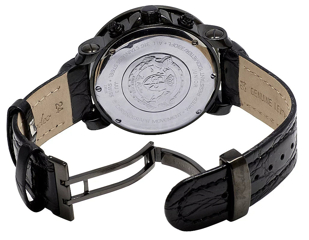 Ct Joe Rodeo Black 2.5 Mens Rodeo Diamond 50MM JJU3 Junior Watch PVD Joe