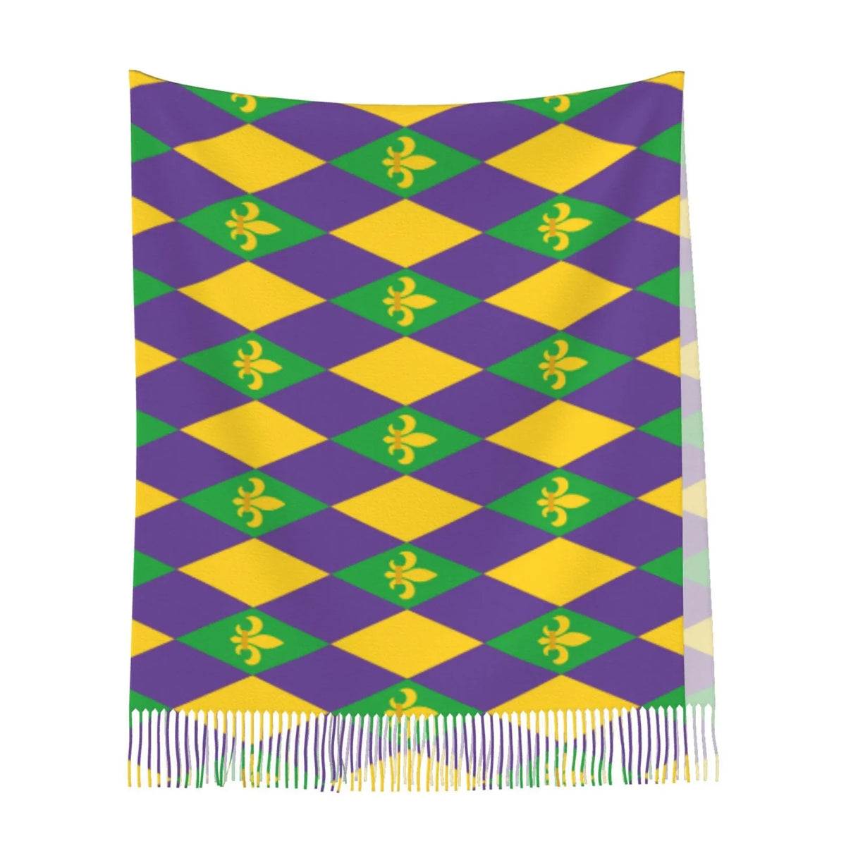 Soft Wrap Feel Cashmere Warm Scarves Women Large Mardi Scarf Gifts- Bingfone Shawl Print Gras Winter Art For Elegant