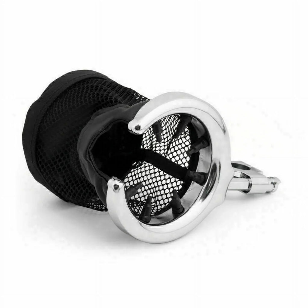 Handlebar Cup Chrome Universal 1" Metal for Drink Motorcycle Holder