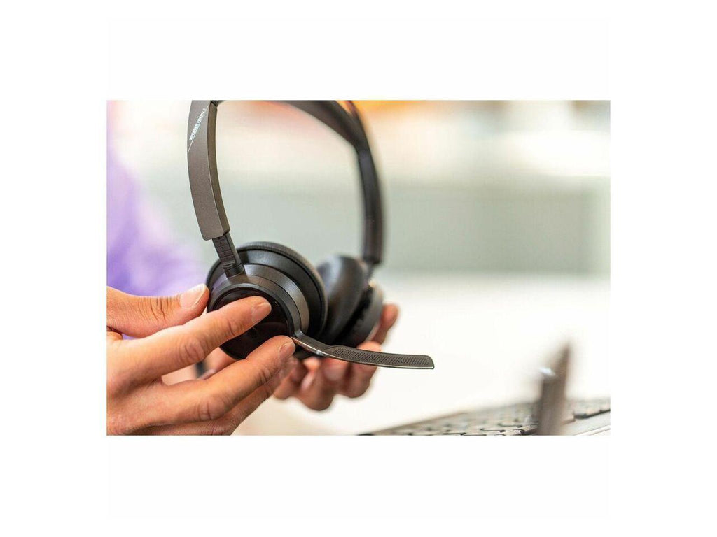 Certification Ear-cup Teams Stereo - - - Focus Poly USB A Microsoft 20 MEMS Binaural Voyager Type Noise - On-ear - - - - 2 Headset Over-the-head, Cancelling, - - 20 Tech... Hz Bluetooth Wireless kHz -